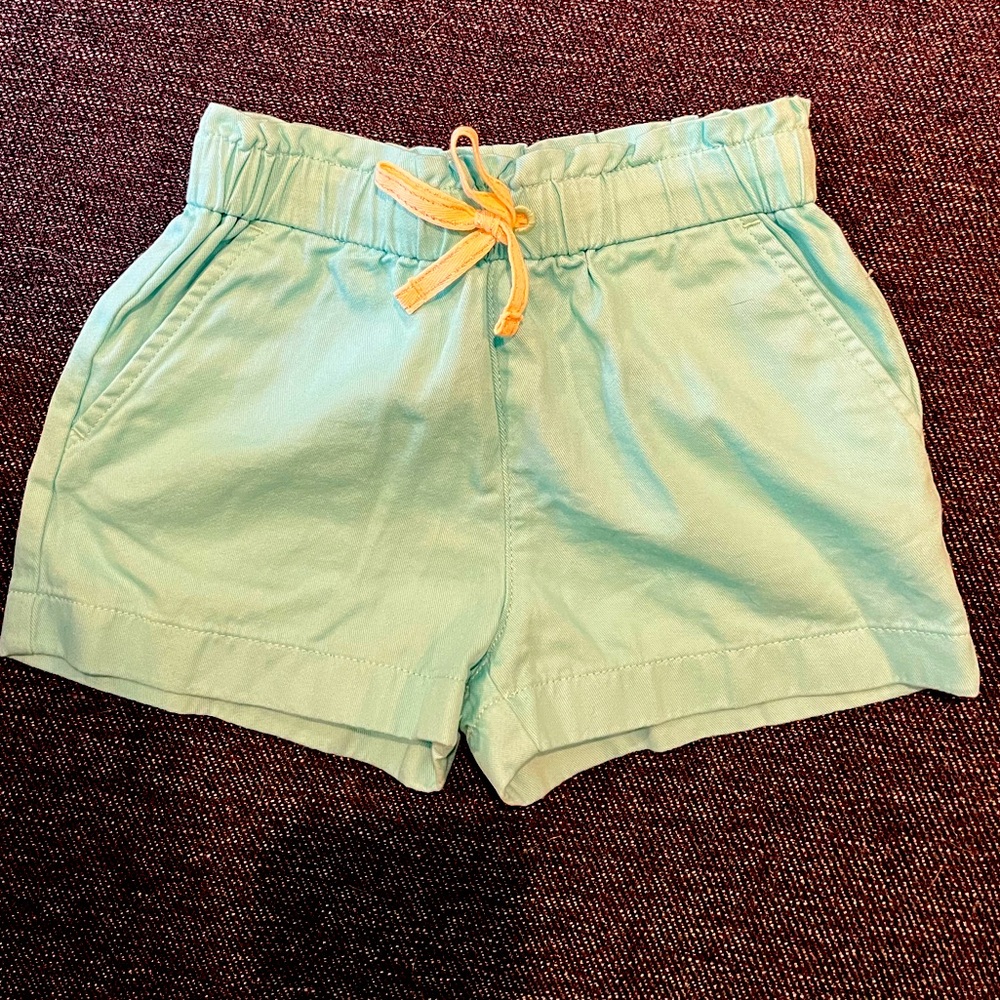 NWT Crewcuts Light Aqua Drawstring Casual Shorts